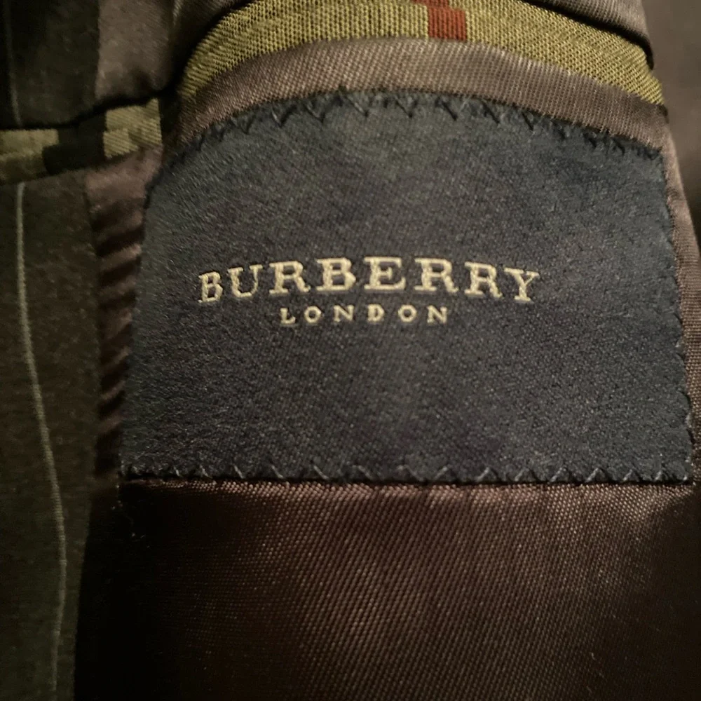Men’s Vintage Burberry Wool Sport Coat - Picture 2 of 4